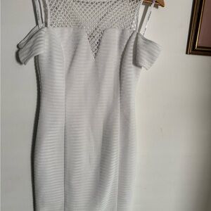 White Knit Dress